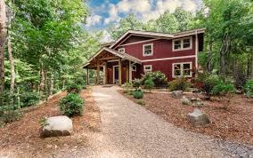 The Retreat House nestled in the forest